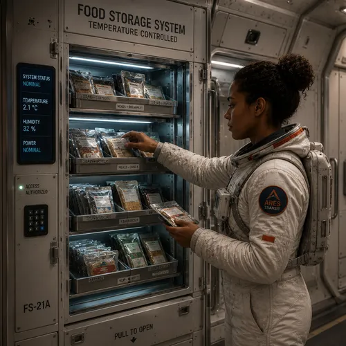 Transit Habitat Food Storage