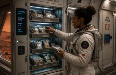 Transit Habitat Food Storage