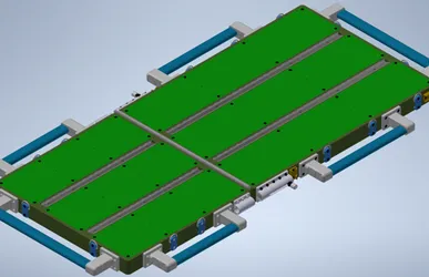 Redesign of the HUNCH ISS Galley Table-Table Elements