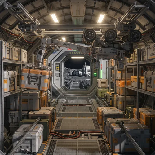 SFT 2026-27 - LLASO Project 3 - Internal Cargo Unloading Robot (Inside the Module)
