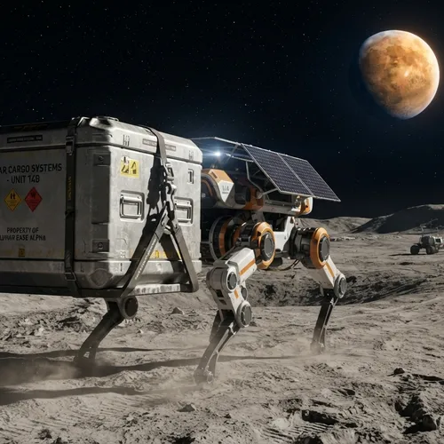SFT 2026-27 LLASO Project 2 - External Cargo Transport Robot (Rocket to Supply Building)